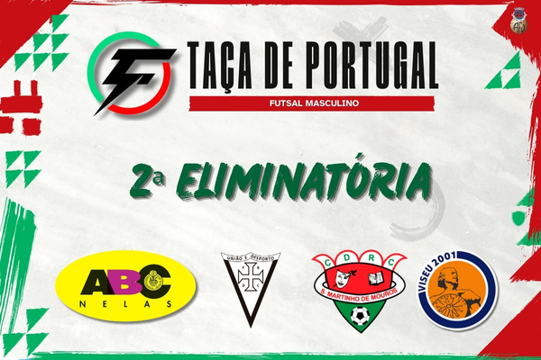 2ª Eliminatória da Taça de Portugal de Futsal é este fim de semana